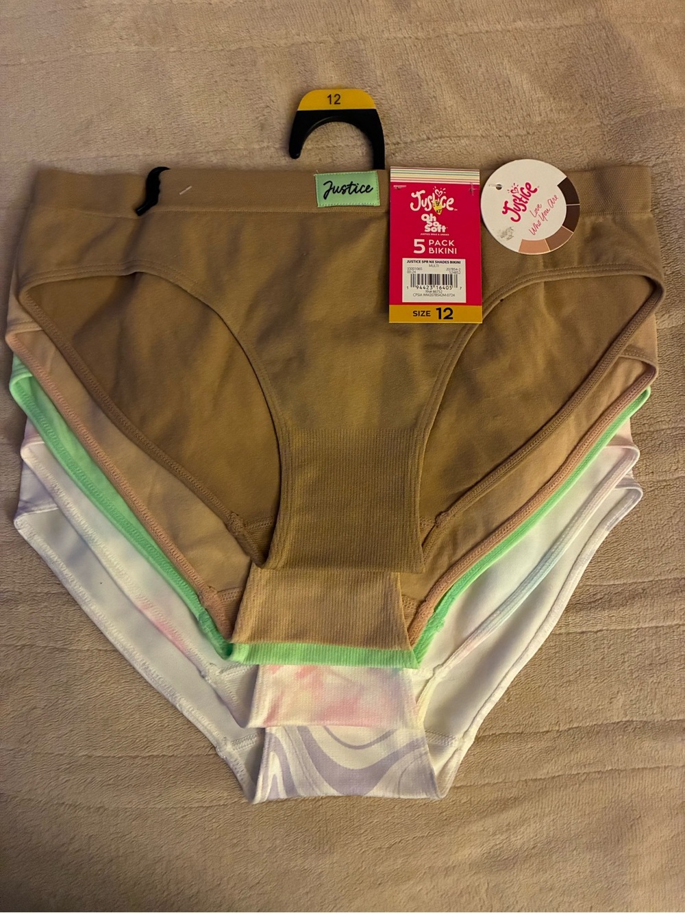 Justice 5 pack bikini underwear